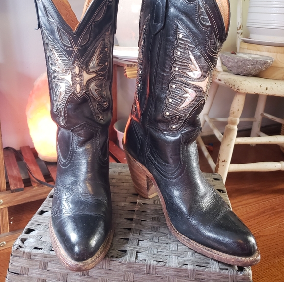Miss Capezio Womens Butterfly Boots 7m 